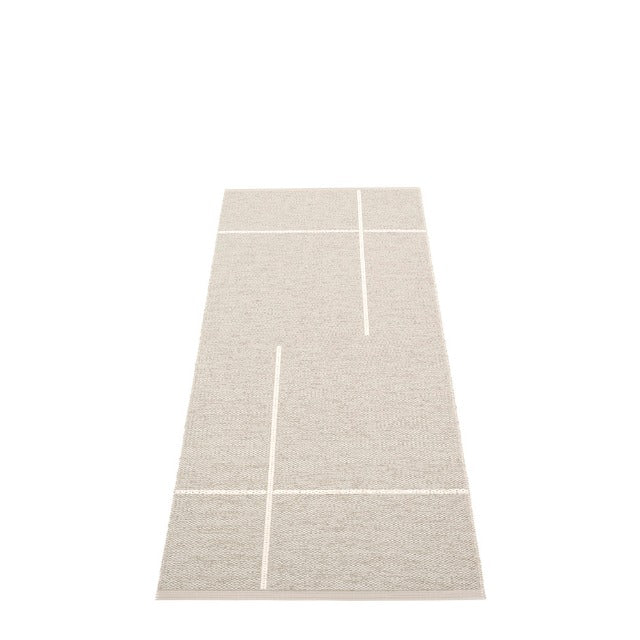 70x180 cm / 2.25 x 6ft FRED RUG - Linen/Vanilla