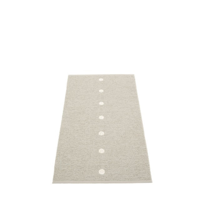 70x140cm  / 2.25x4.5ft PEG RUG - LINEN/VANILLA