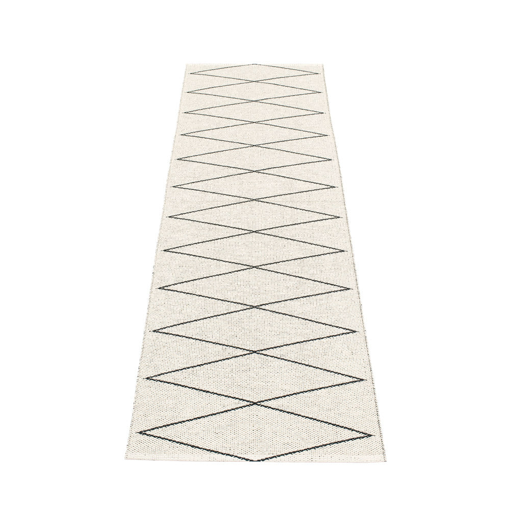 70x240cm / 2.25x8ft MAX RUG - BLACK/VANILLA