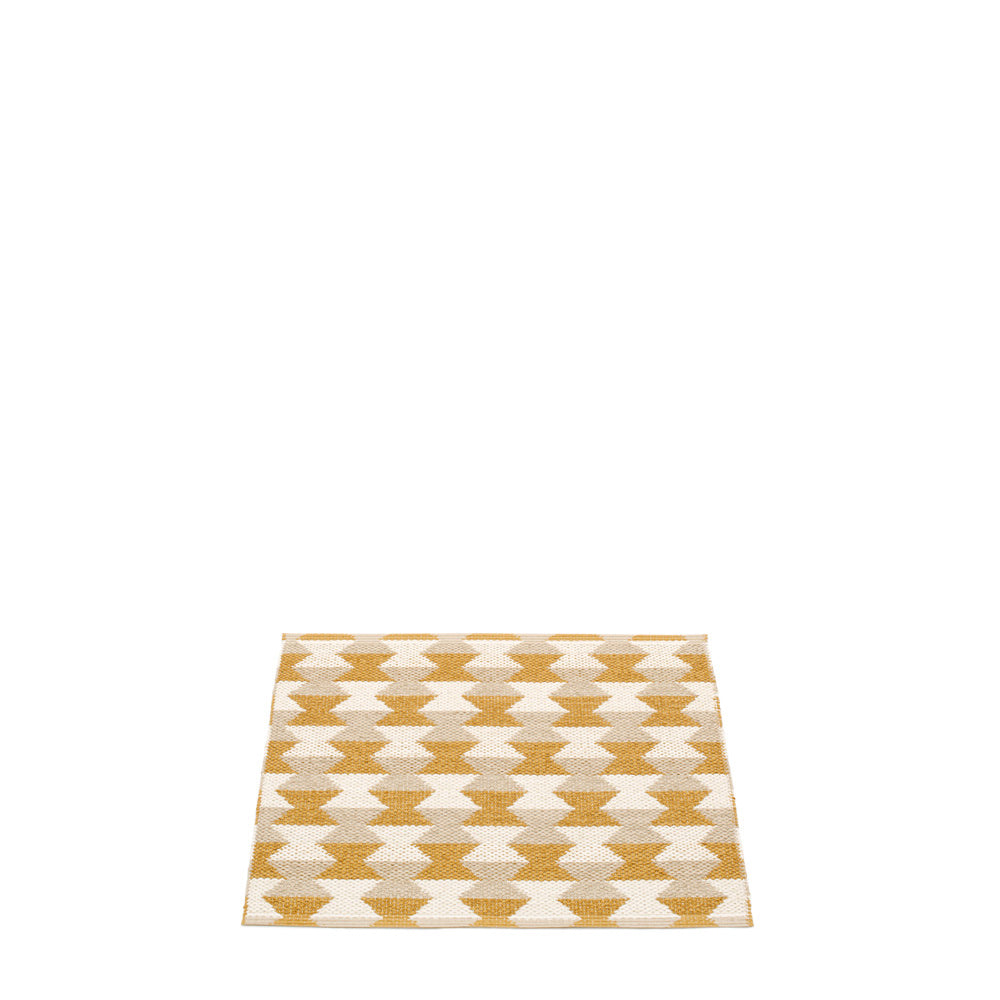 70x60cm / 2.25x2ft DANA RUG - OCHRE/BEIGE/VANILLA