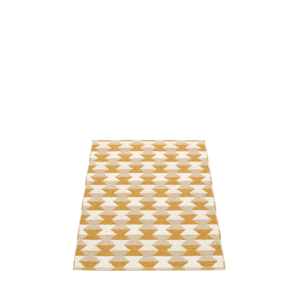 70x100cm / 2.25x3.25ft DANA RUG - OCHRE/BEIGE/VANILLA