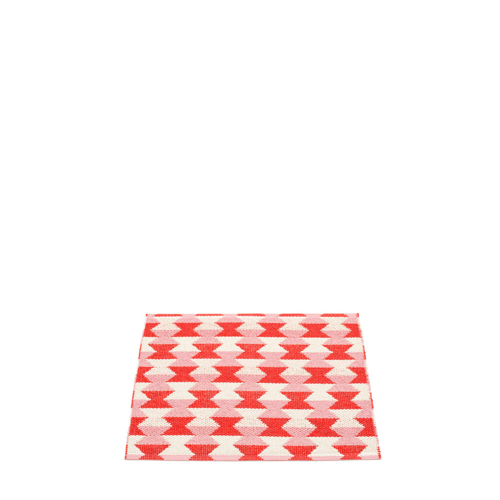 70x60cm / 2.25x2ft DANA RUG - Coral Red