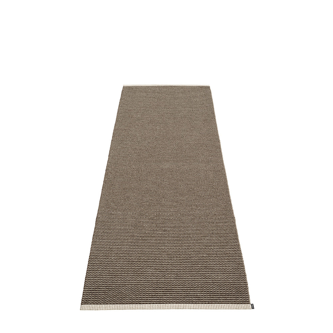 70x200cm  /  2.25x6.5ft MONO RUG DARK BROWN/DARK LINEN