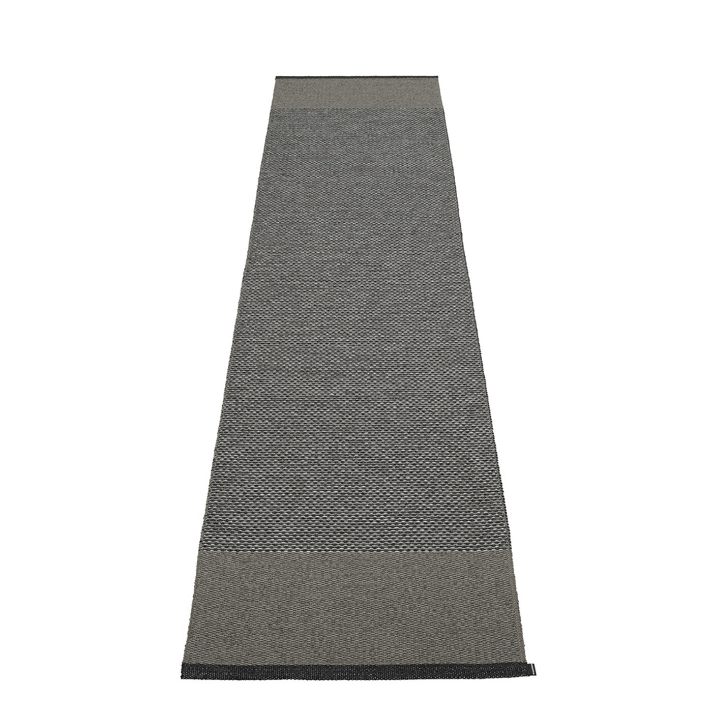 70x300 cm/2¼'x9¾' EDIT BLACK / CHARCOAL / GRANIT METALLIC