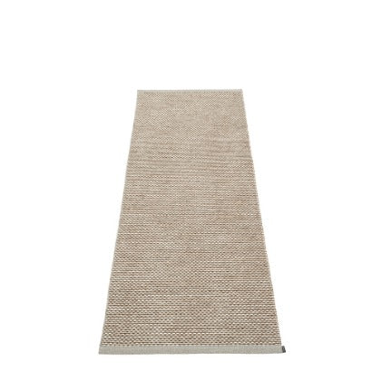 70x200cm  /  2.25x6.5ft EFFI RUG - WARM GREY/BROWN/VANILLA