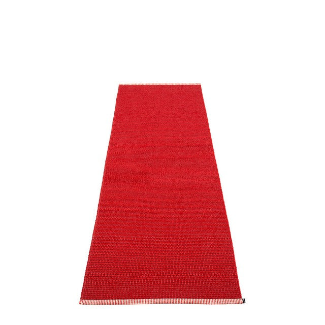 All sizes MONO RUG DARK RED/RED