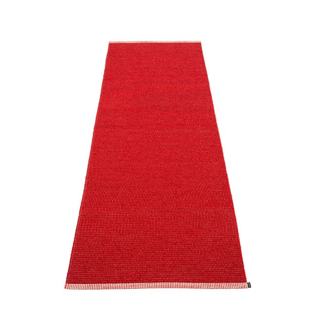 All sizes MONO RUG DARK RED/RED