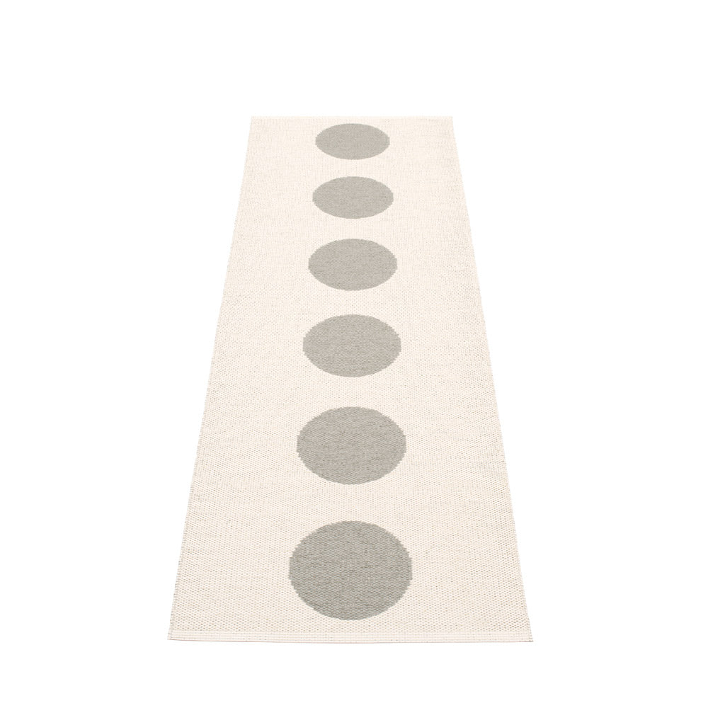 70x225cm / 2.25x7.5ft VERA RUG - WARM GREY/VANILLA