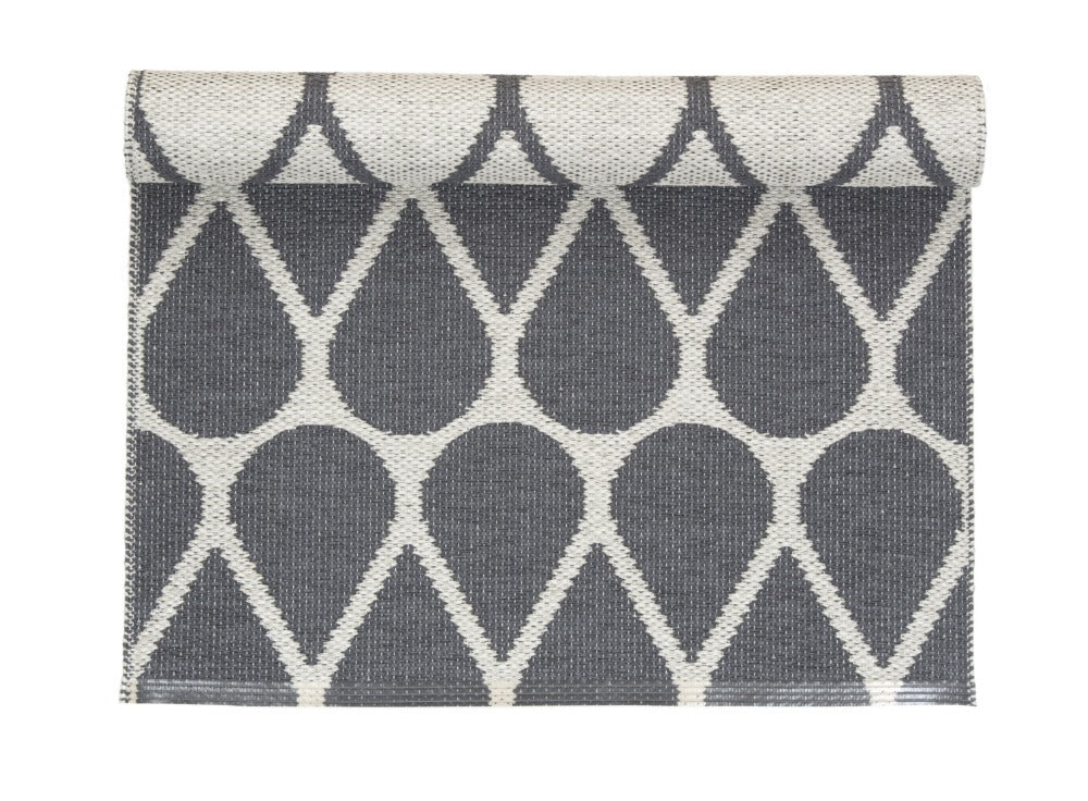 70x140cm / 2.25x4.75ft OTIS RUG - GRANIT/FOSSIL GREY