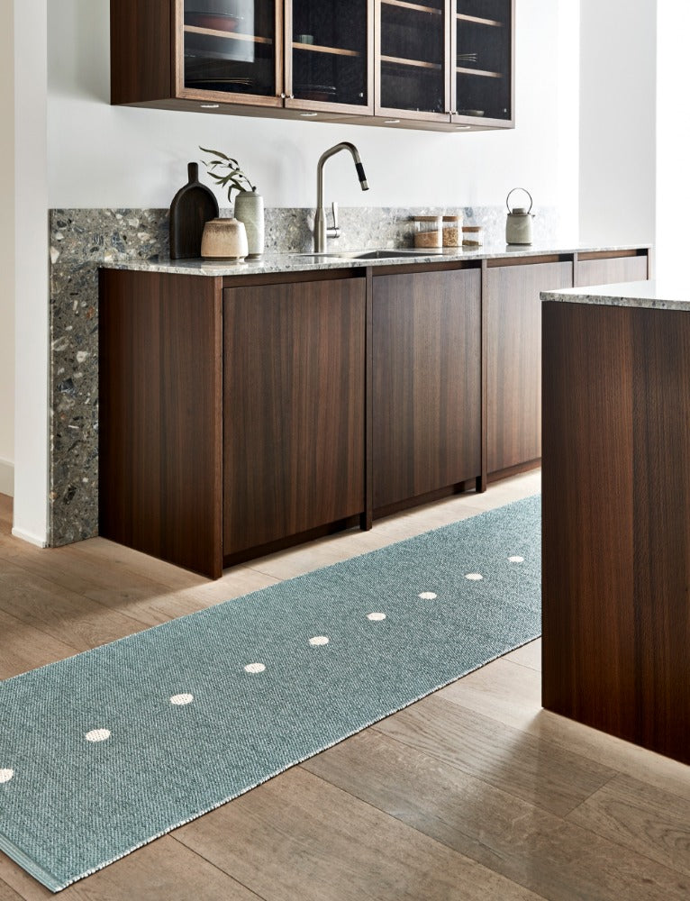 70x140cm  / 2.25x4.5ft PEG RUG - HAZE/VANILLA