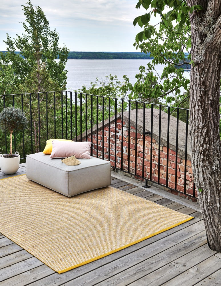 70x300cm  /  2.25x9.75ft EFFI RUG - MUSTARD/PALE ROSE/VANILLA