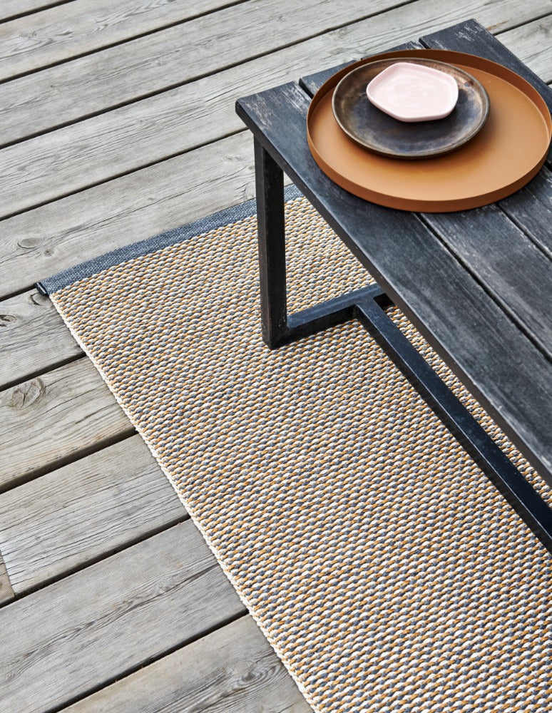 60x85cm /  2x2.75ft EFFI RUG - WARM GREY/BROWN/VANILLA