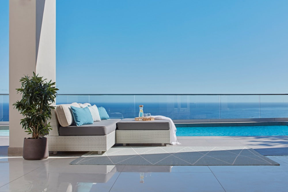 70x240cm / 2.25x8ft MAX RUG - SAGE/VANILLA