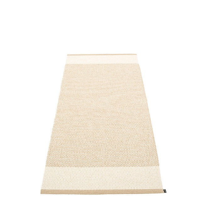 70x200 cm/2¼'x6½' EDIT BEIGE / VANILLA / BEIGE METALLIC