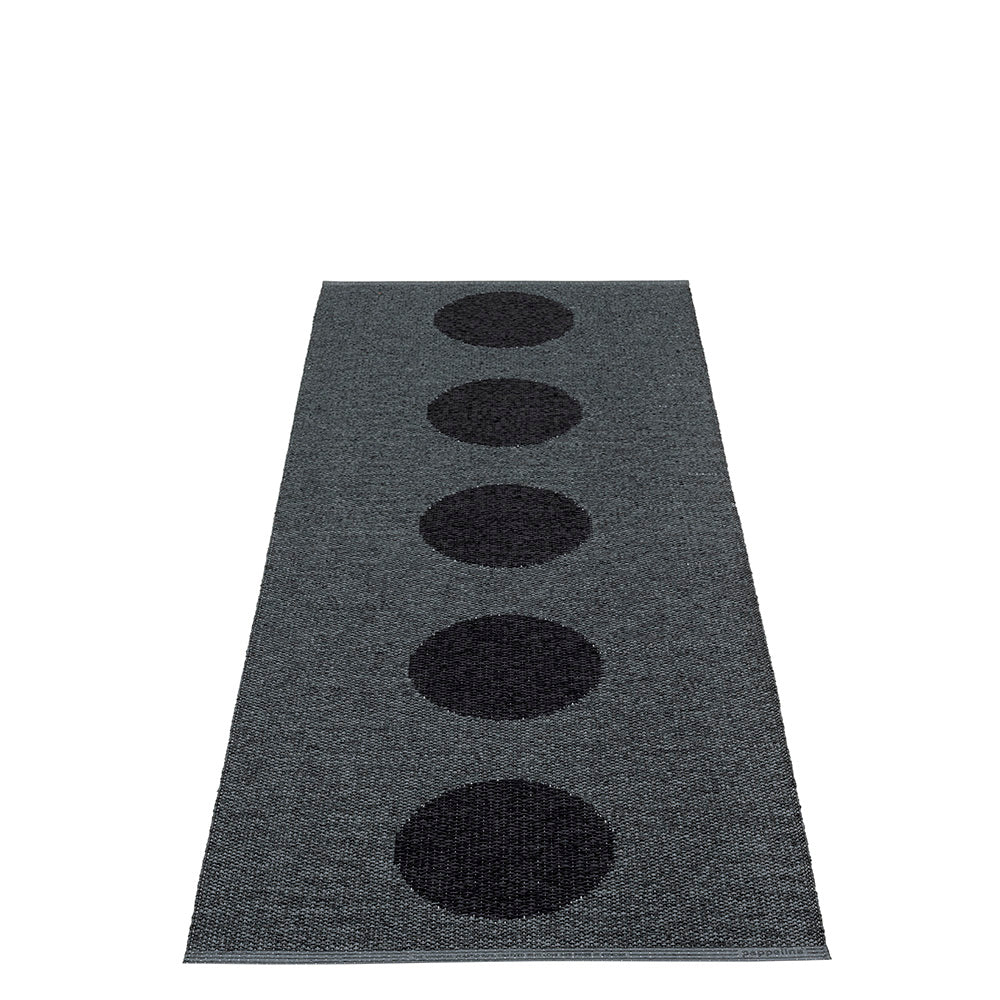 70x200 cm/2¼'x6½' VERA 2.0 BLACK/BLACK METALLIC