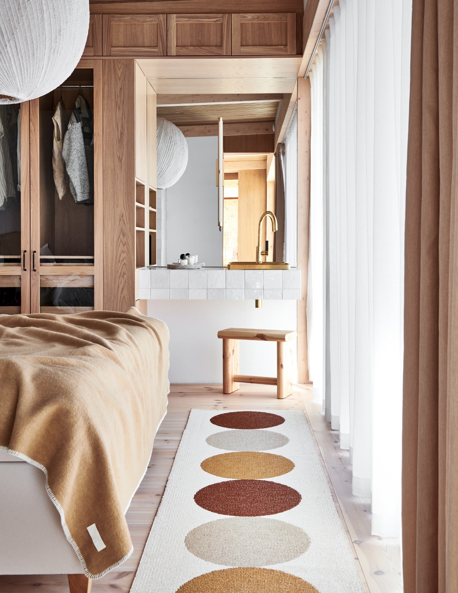 70x140cm / 2.25x4.5ft Otto rug Harvest