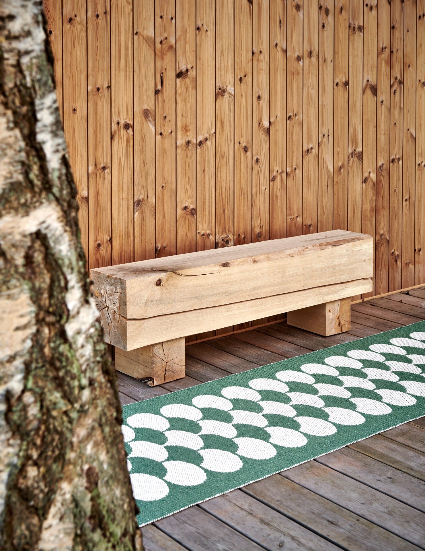 70x150cm / 2.25x5ft Poppy rug Bio Edition OREGANO/VANILLA