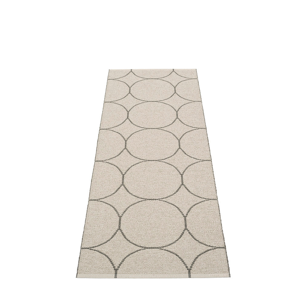 All sizes BOO RUG - CHARCOAL/LINEN