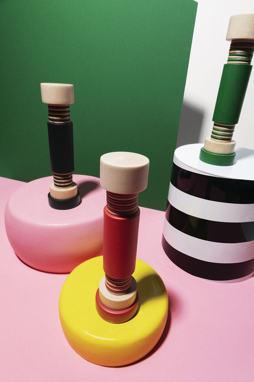MP0215 Salt, pepper and spice grinder Ettore Sottsass BLACK