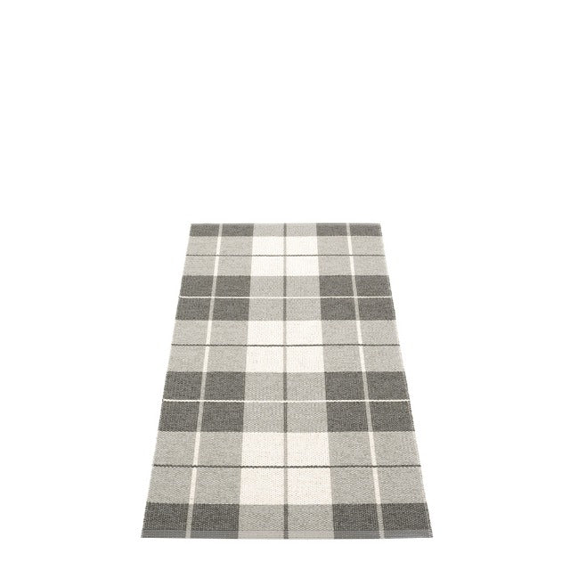 70x140cm / 2.25x4.5ft ED RUG - Charcoal / Warm Grey / Vanilla