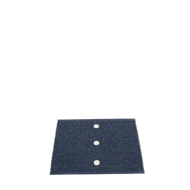 70x60cm  /  2.25x2ft PEG RUG - Dark Blue
