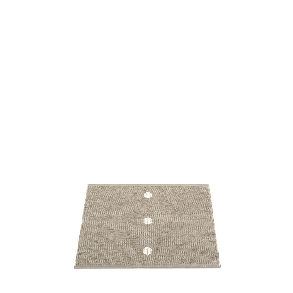 70x60cm  /  2.25x2ft PEG RUG - Dark Linen