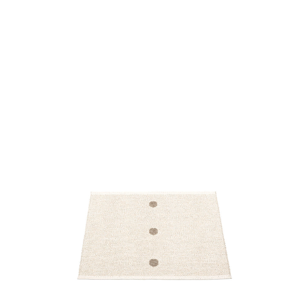 70x60cm  /  2.25x2ft PEG RUG - Dark Linen