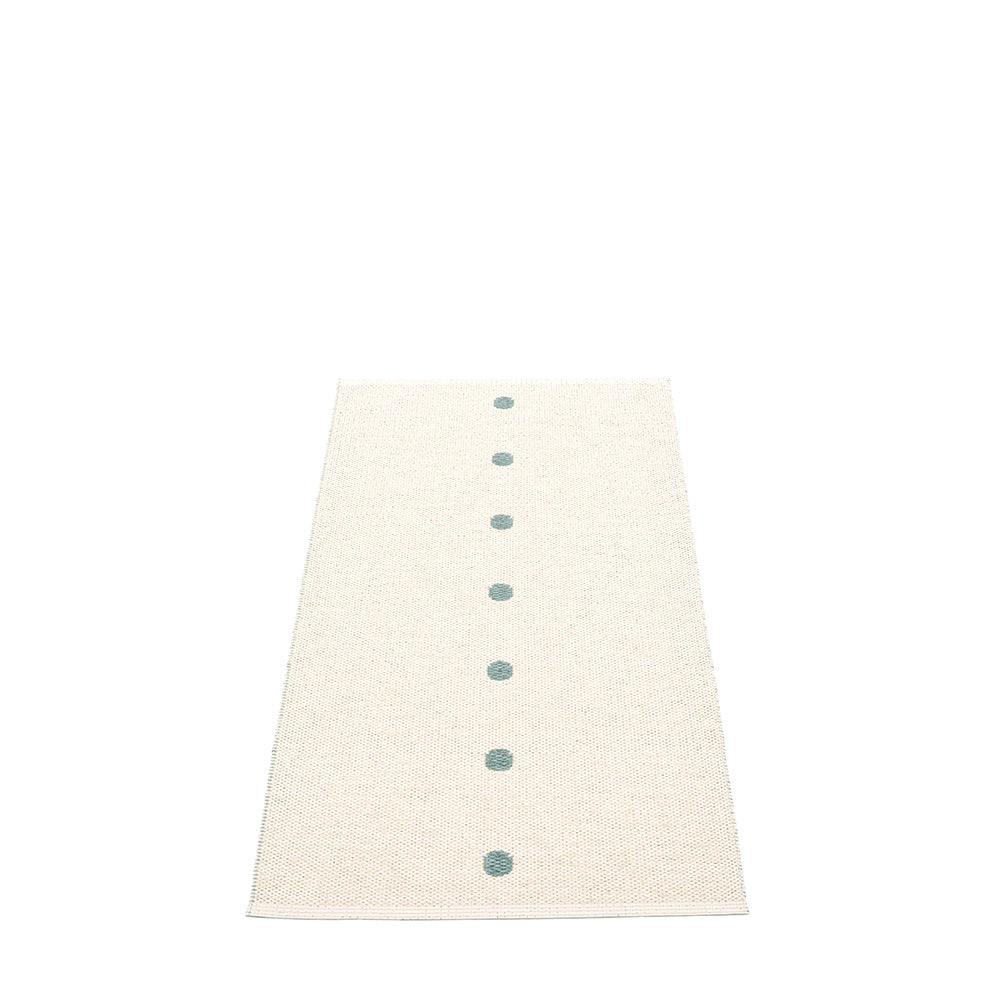 70x140cm  / 2.25x4.5ft PEG RUG - HAZE/VANILLA