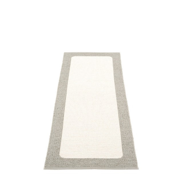 70x180cm / 2.25x6ft Ilda RUG - Warm Grey/ Vanilla