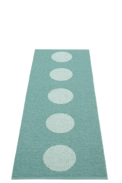 70x200cm  /  2.25x6.5ft VERA POP RUG JADE/PALE TURQUOISE