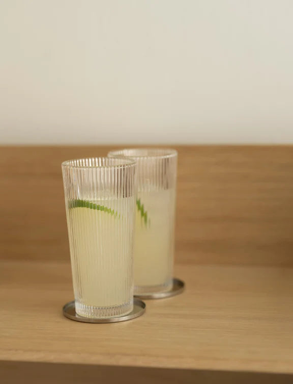 Pilastro  long drinking glasses, set of 4