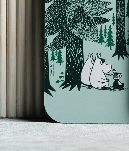 Moomin Cutting & Serving Board  In the Depth of the Forest 18x44cm