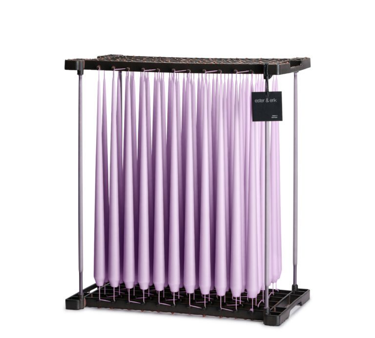 Taper candles 42cm tall pair Ester and Erik Denmark