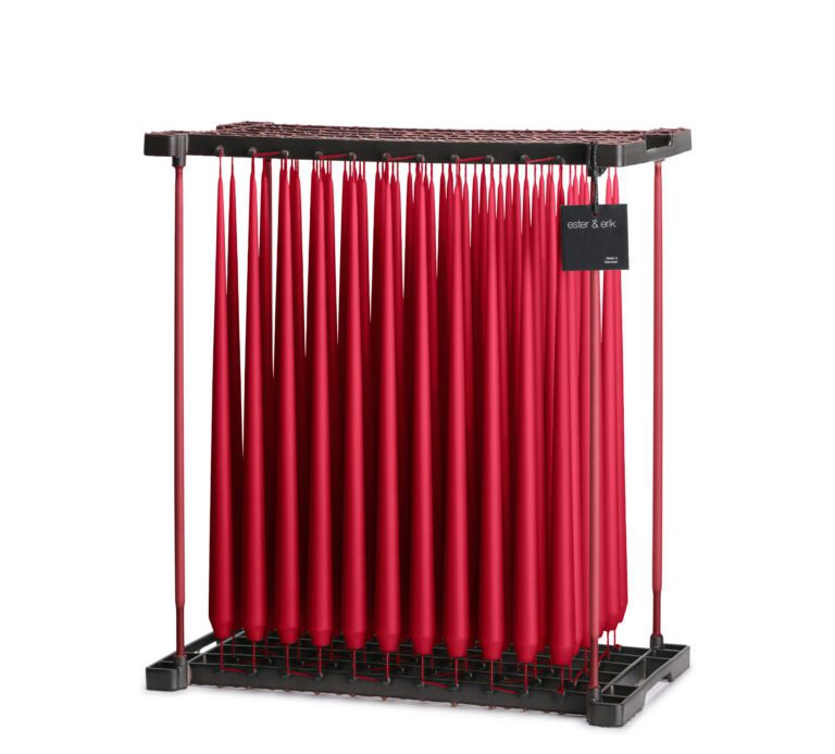 Taper candles 42cm tall pair Ester and Erik Denmark