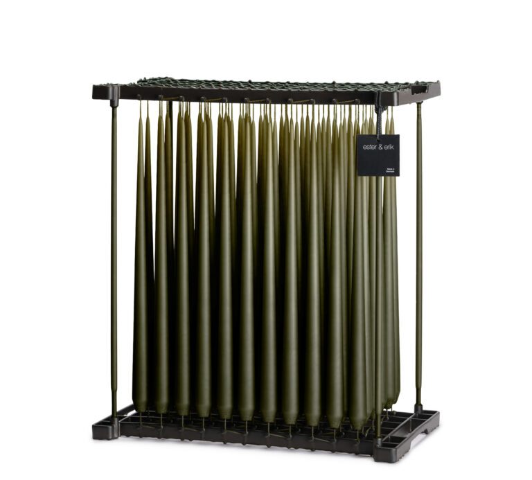 Taper candles 42cm tall pair Ester and Erik Denmark