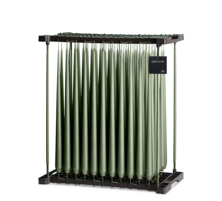 Taper candles 42cm tall pair Ester and Erik Denmark