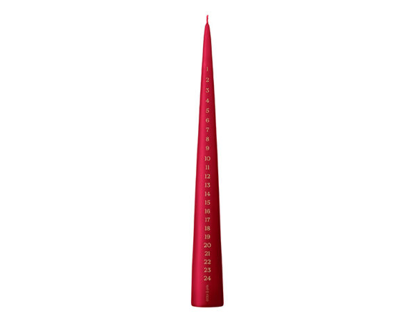 Ester & Erik Cone Calendar Advent candles  -36 | WINTER BERRY