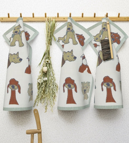 Tea towel 40x60 cm  DOGS