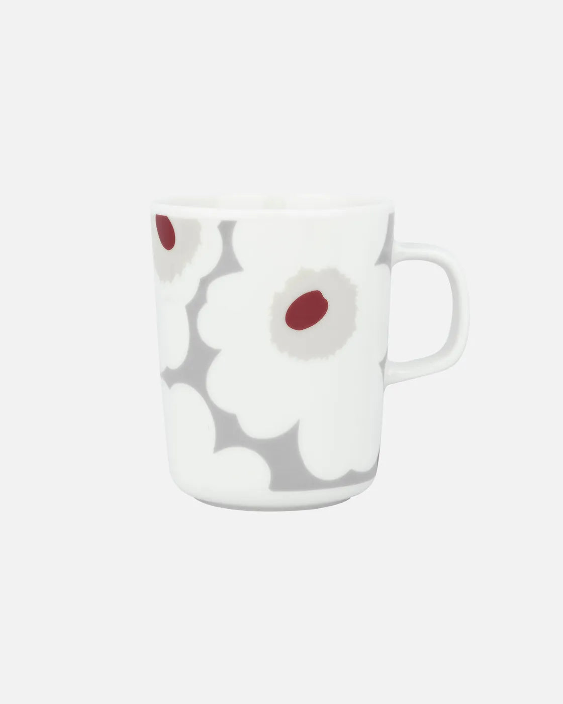Oiva / Unikko Mug 2,5 Dl white light grey red yellow