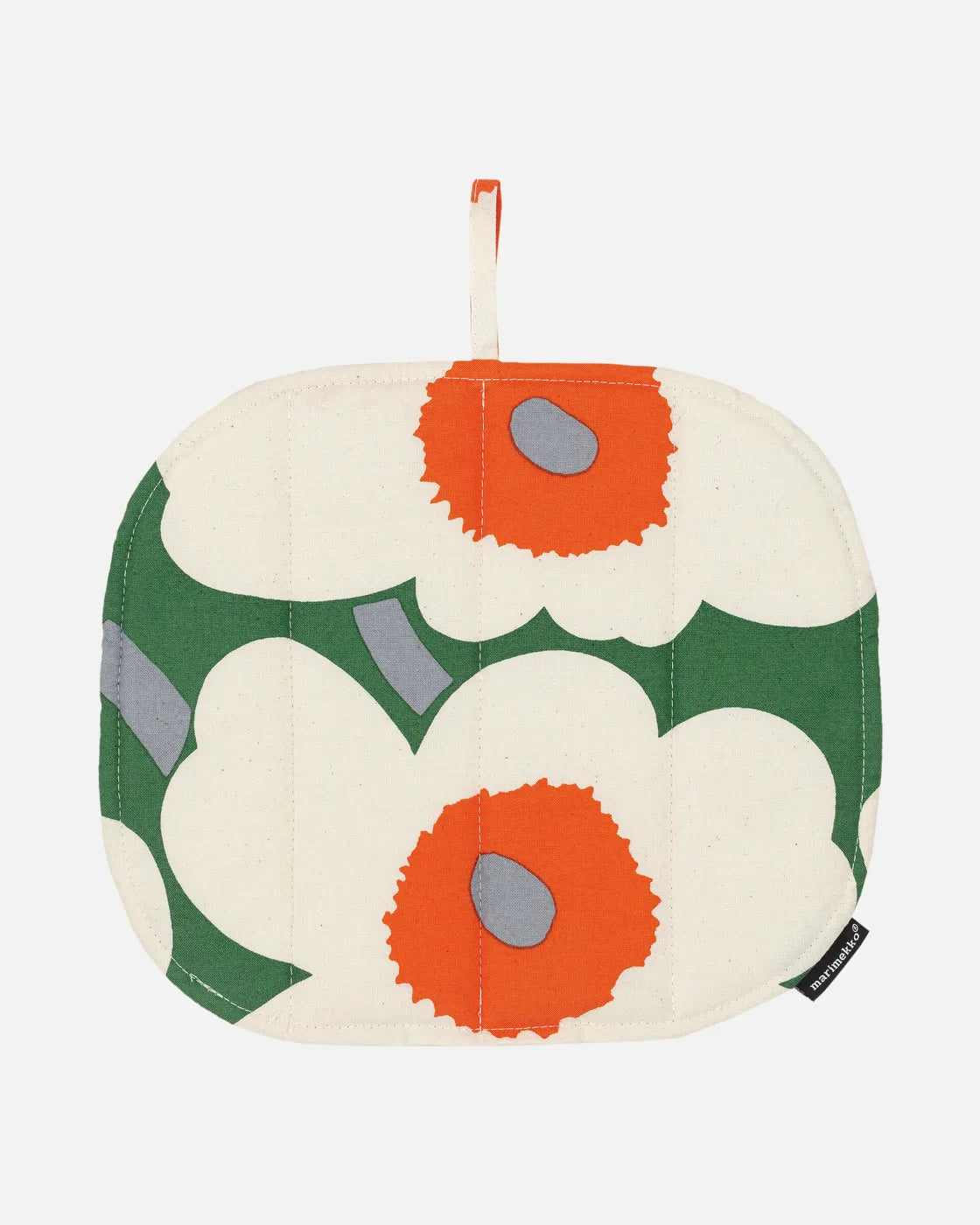 PIENI UNIKKO KETTLE HOLDER green, cotton, orange