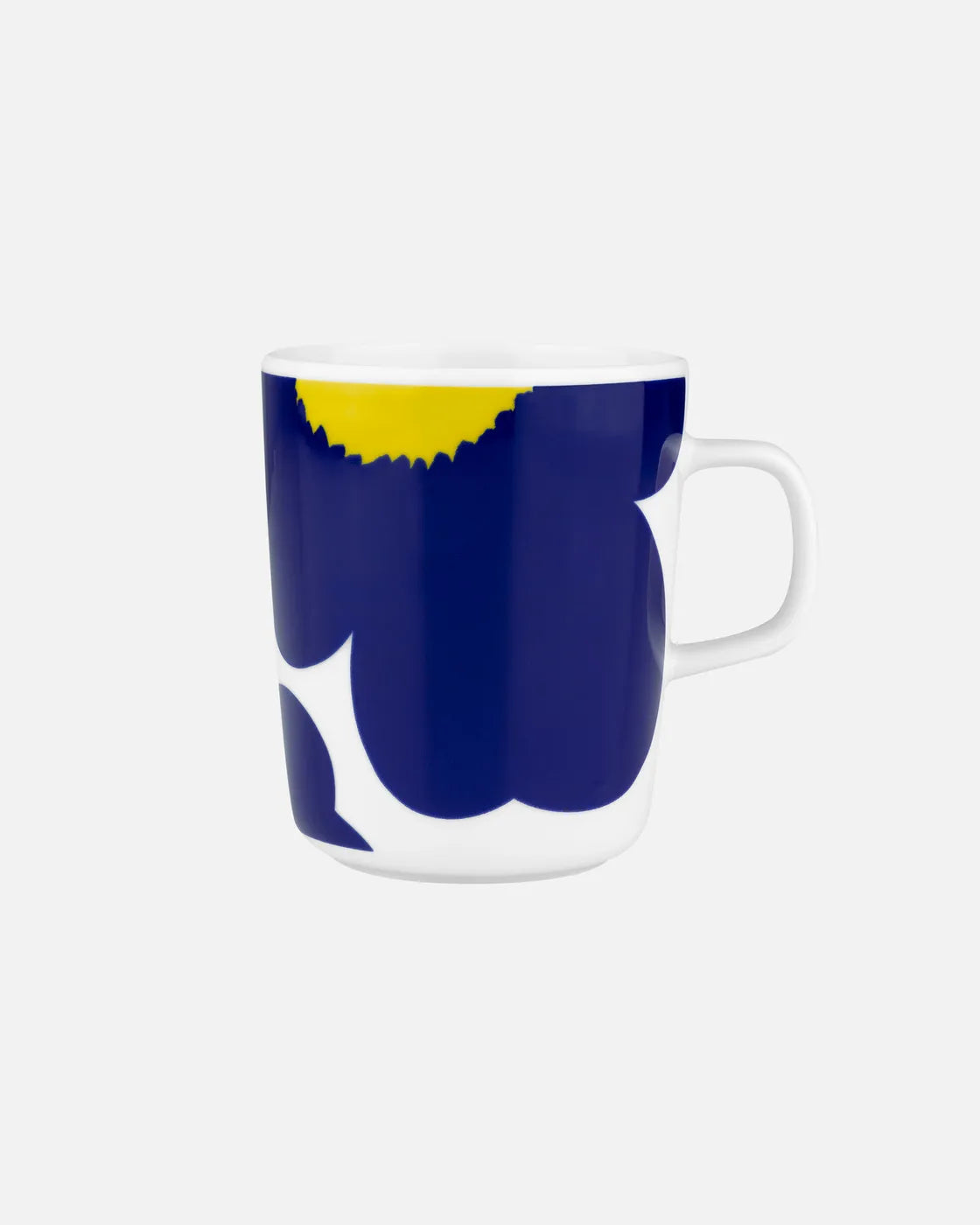 Oiva / Iso Unikko 60Th Anniversary Mug 2,5dl white dark blue yellow