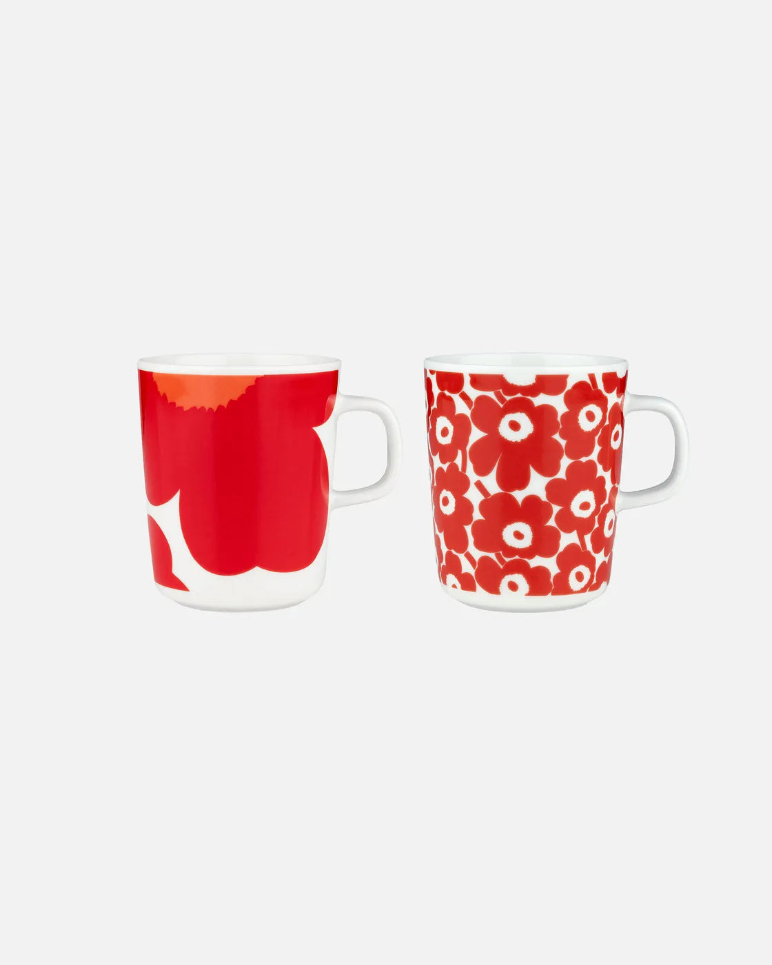 Oiva / Iso Unikko 60Th Anniversary Mug 2,5dl white red