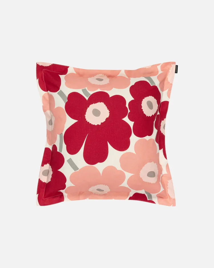 Pieni Unikko Tyynynpäällinen 50x50 Cm pillow cushion cotton dark cherry rose