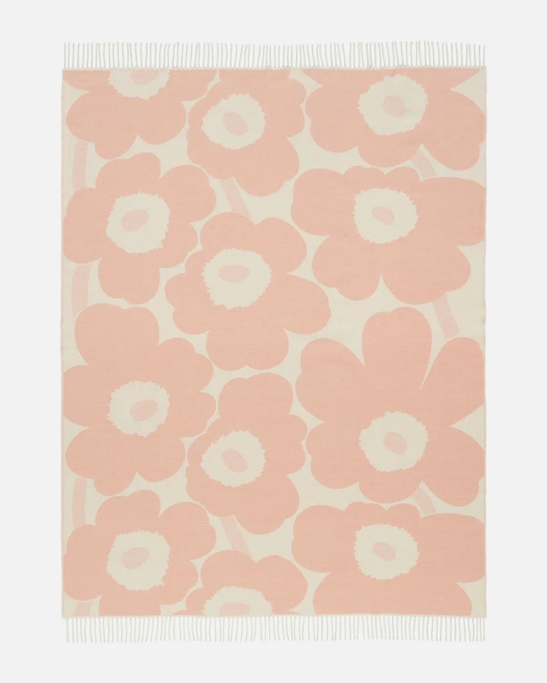 Unikko blanket 130x180 cm pink