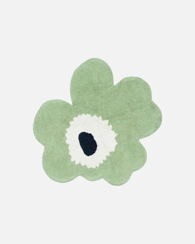 Unikko Kylpyhuoneen Matto 73x74 Cm Terry Bath mat Sage off white