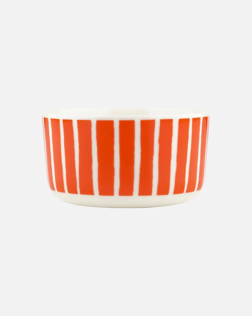 Oiva / Piccolo Kulho 5 Dl bowl white orange