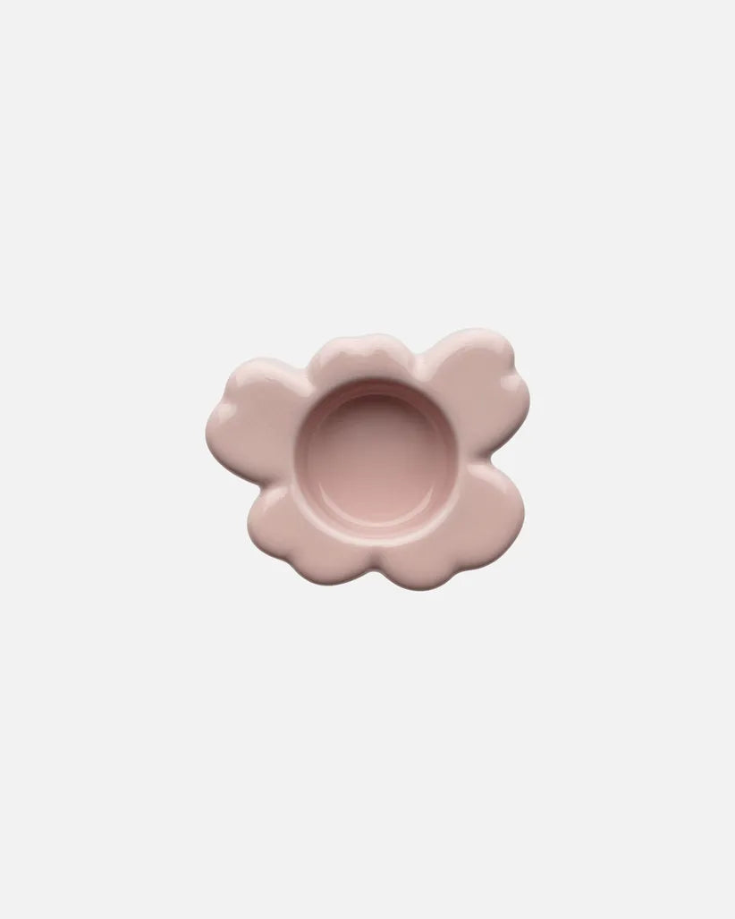 Unikko Kynttilälyhty Votive rosey grey