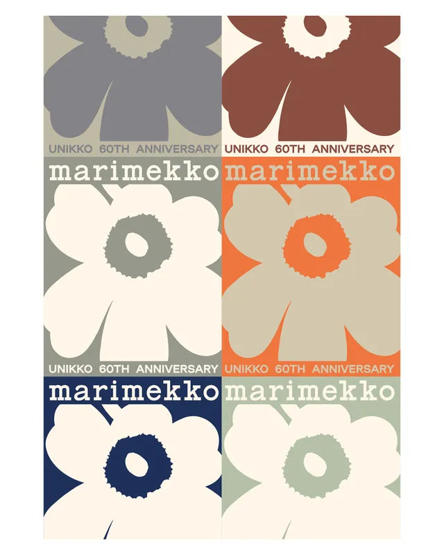 Unikko 60Th Anniversary Poster 70x100 Cm