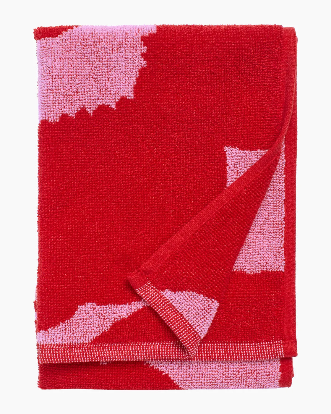 Unikko guest towel 30x50 cm red pink