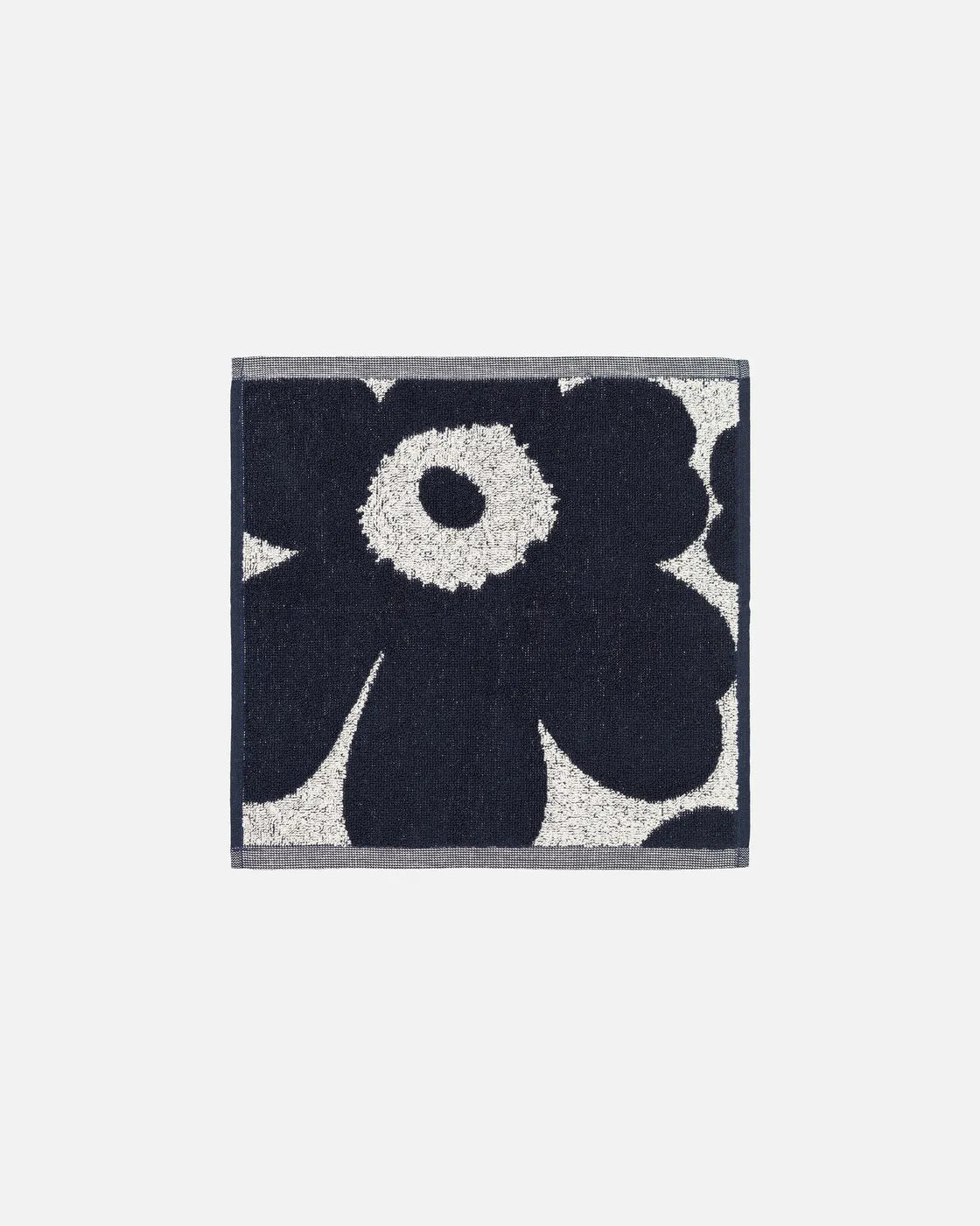 Unikko Mini towel 30X30 cm cotton dark blue